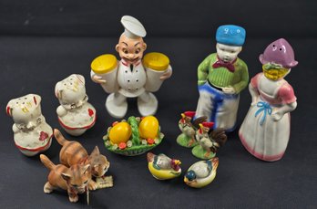 Vintage Salt & Pepper Shaker Lot