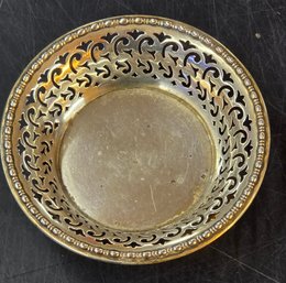 Antique Sterling Silver Dish 35.4 Grams