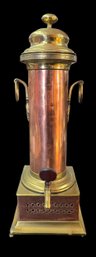 Antique Copper & Brass Samovar With Spigot