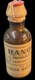 Sealed Bottle Of Hanovia Chemical Co. Liquid Bright