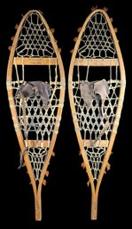 Vintage Set 36' Snowshoes Thrifty Brand Norway Maine