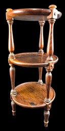 Vintage Ethan Allen Three Tier,etagere Or Plant Stand