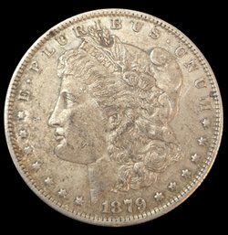 US Morgan Silver Dollar,1879-O