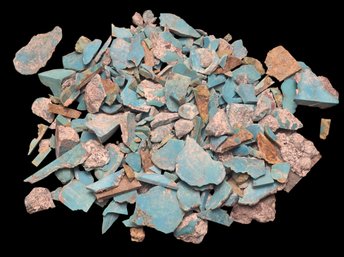 Collection Of Rough & Broken Turquoise Pieces