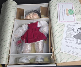 Cabbage Patch Kids 'Jennifer Sue' 16' Porcelain Collector Doll Rare NEW