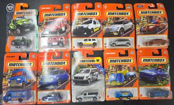 Matchbox Lot Of 10 Random Cars 1/64 Scale