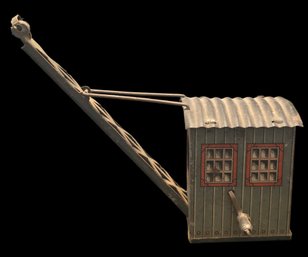 Vintage German Tinplate  Toy Crane