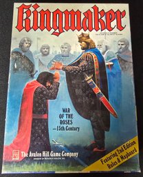 Avalon Hill Kingmaker Board Game , 2nd Edition, War Of Roses