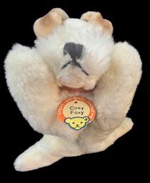 Vintage Steiff 'Cosy Foxy' Plush Toy With Original Tag