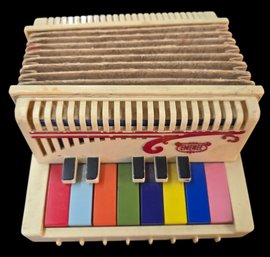 Vintage Emenee Plastic Toy Accordion