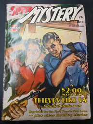 Speed Mystery Pulp Magazine December 1945 Thieves Like Us Crime Edward Anderson