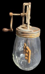 Vintage Dazey Glass Butter Churn