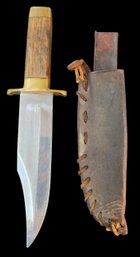 Italian Made Hunting Knife With Sheath