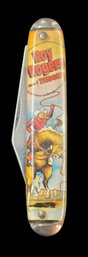 Vintage Roy Rogers Folding Pocket Knife