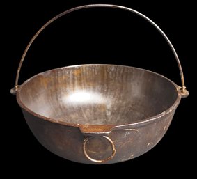 Wapak #3 Cast Iron Scotch Bowl