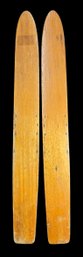 Pair Of Vintage Short Water Skis