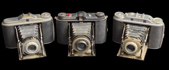 Vintage Folding Camera Lot