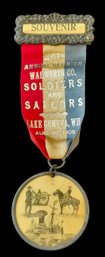 Commemorative Medal For Walworth Co. 1908