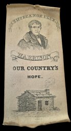 1840 William Henry Harrison 'Tippecanoe Club' Campaign Ribbon