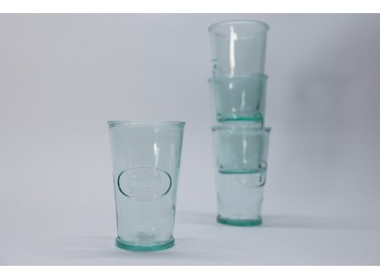 Italian Cow Milk Glasses, Set Of 4