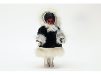 Inuit Parka Doll, Fur Coat & Hood