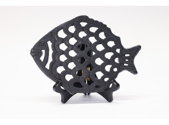Taiwan Cast Metal Fish Trivet