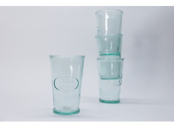 Italian Cow Milk Glasses, Set Of 4