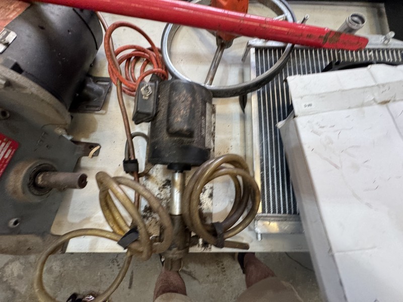 Group Lot Of Electric Heater, Aluminum Radiator, Fan, Transfer Pump ...