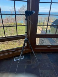 Binoculars On Stand