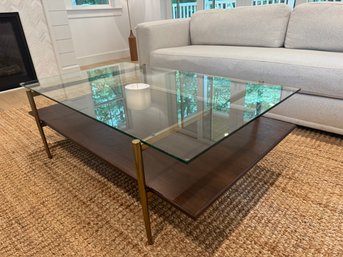 West Elm Mid Century Art Display Coffee Table Coffee Table
