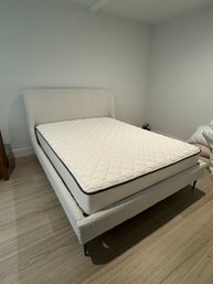 West Queen Elm Bed And Mattress