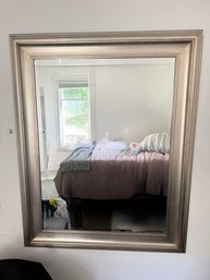 Silver Wood Mirror