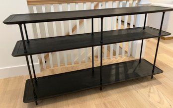 West Elm Sintra Wood & Metal Console