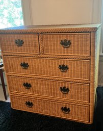 Ralph Lauren Wicker Dresser