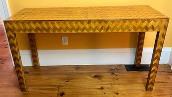 Inlaid Parsons Table