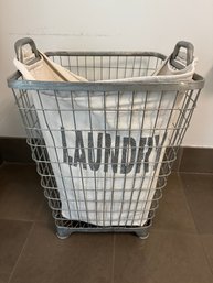 Metal Laundry Cart