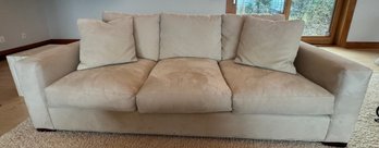 Room And Board Ultra Suede  Sofa 1 Of 3