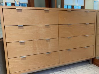 Room And Board Copenhagen Blonde Wood Dresser W/damage