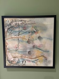 Abstract Painting On Canvas