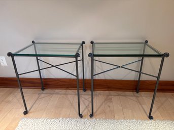 Pair Of Iron Tables