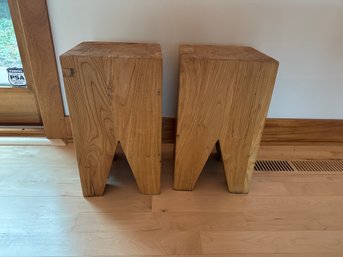 Pair Of Backenzahn Stool Or Side Tables