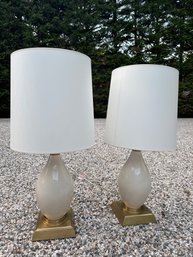 Pair Of Visual Comfort Tamaso Table Lamps