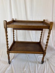 Twisted Two Tier Table