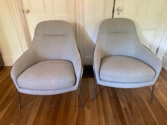 Pair Of Valentina West Elm Chairs