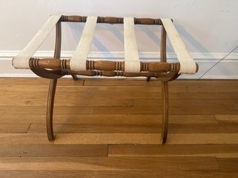 Wood Luggage Rack