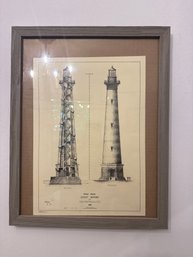 Framed Print Of Lighthouse's