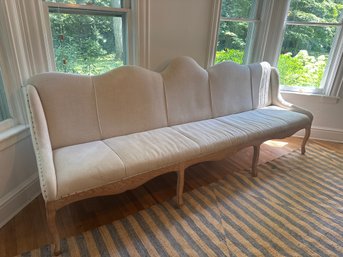 9 Foot Wide Upholstered Bench
