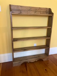 Shallow Pine Bookcase