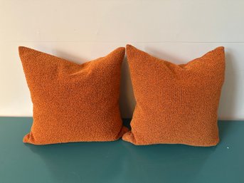 Pair If 14 Custom Down Pillows
