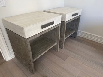 Pair Of Foundations Nightstand From Bernhardt